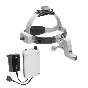 HEINE ML4 LED fejlámpa és mPACK akkumulátor